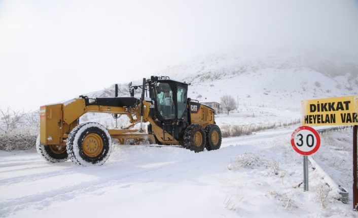 Meteorolojiden Elazığ, Bingöl ve Tunceli için yoğun kar yağışı uyarısı