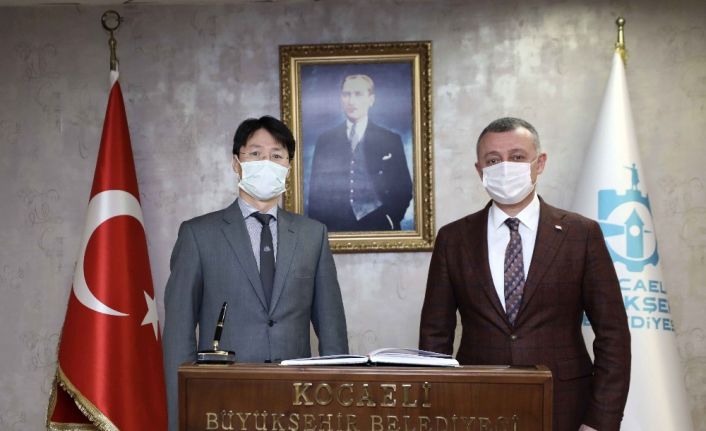 Moğalistan Başkonsolosu Sharav’dan, Büyükakın’a ziyaret