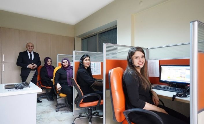 Nevşehir Belediyesi Çağrı merkezi geçen yıl 104 bin 167 çağrıya cevap verdi