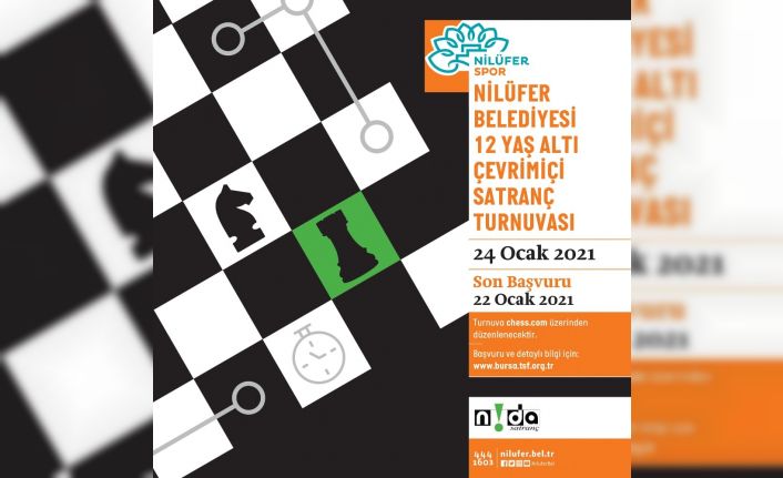 Nilüfer’de satranç heyecanı başlıyor