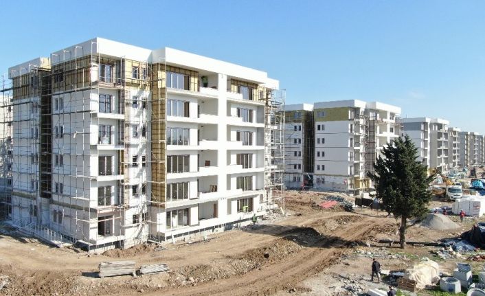 (Özel) Mersin’de hayal gerçek oldu: 416 konutun kaba inşaatı 6 ayda tamamlandı