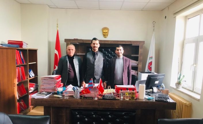 Sağlık-Sen Şırnak Şubesi yöneticileri, İdil Cumhuriyet Savcısı Hamzaçebi ile görüştü