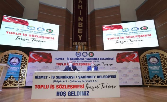 Şahinbey Belediyesinde en düşük işçi maaşı 3 bin 770 lira olacak