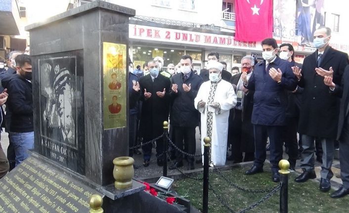 Şehit Emniyet Müdürü Ali Gaffar Okkan ve arkadaşları vuruldukları yerde anıldı