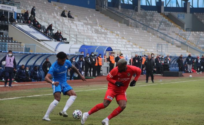 Süper Lig: BB Erzurumspor: 0 - Gaziantep FK: 0 (İlk yarı)