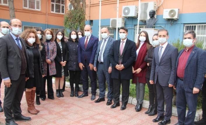 Sur Kaymakam Çiftçi, İlçe Sağlık Müdürü Yakut ile bir araya geldi