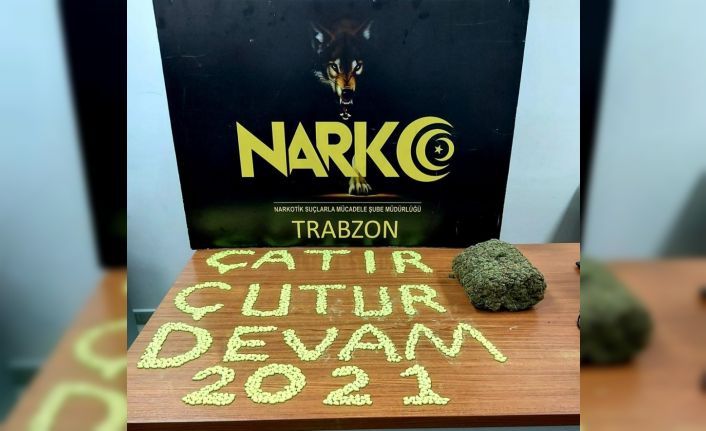 Trabzon’da 2021 yılında da uyuşturucu ile mücadele “çatır çutur devam” ediyor