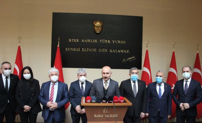 Ulaştırma ve Altyapı Bakanı Karaismailoğlu: "Türkiye, tüm mazlum milletlerin sırtını yasladığı dağ olmaya devam edecek"