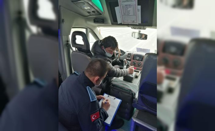 Zabıta müdürlüğünden halk dolmuşlarında denetim