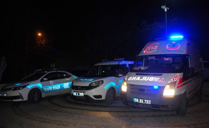 Alkollü şahıs önce kendine zarar verdi sonra da 112’den yardım istedi