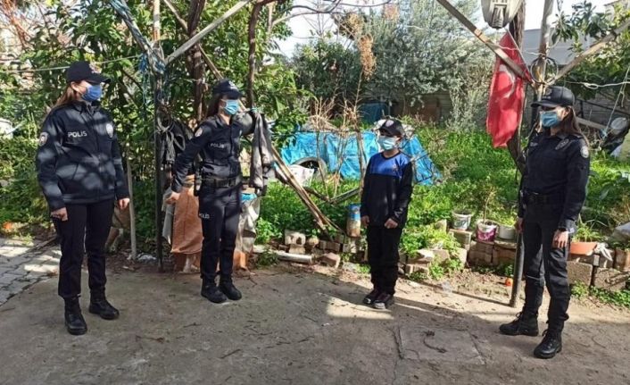 Annesi cezaevindeki kızın polislik hayali gerçek oldu