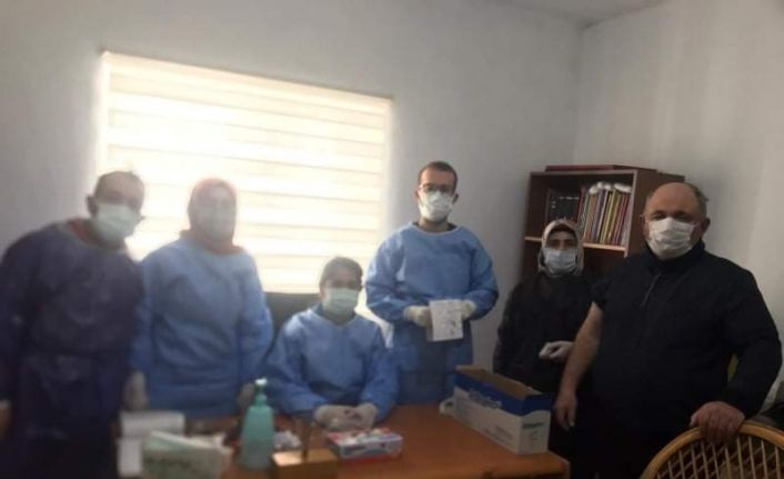 Artvin’de olumsuz hava koşullarına rağmen Covid-19 aşılama çalışmaları sürüyor