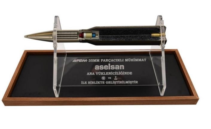ASELSAN’ın ürettiği “ATOM 35 mm parçacıklı mühimmat” sayısı 100 bine ulaştı