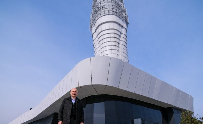 Bakan Karaismailoğlu: “Çamlıca Kulesi, Türk mühendislerinin eseri olarak tüm dünyaya hizmet edecek”