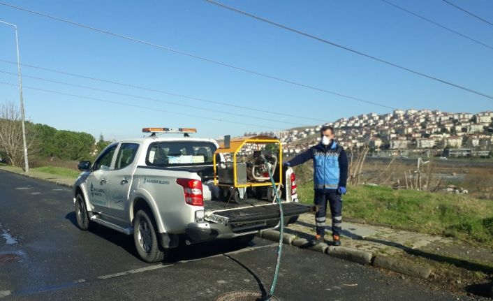 Başakşehir’de sivrinekle mücadele sürüyor
