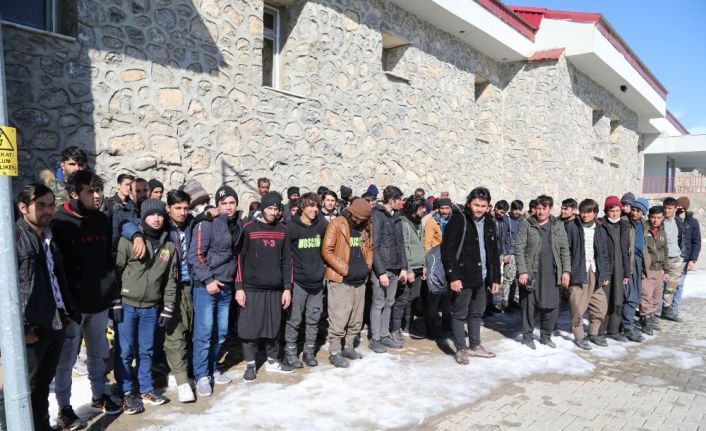 Başkale’de 73 düzensiz göçmen yakalandı