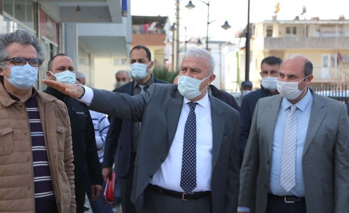 Başkan Atay Cemevi’nde incelemelerde bulundu