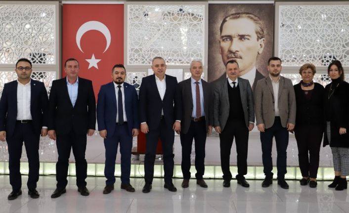 Başkan Bilgin siyasi parti temsilcileriyle buluştu