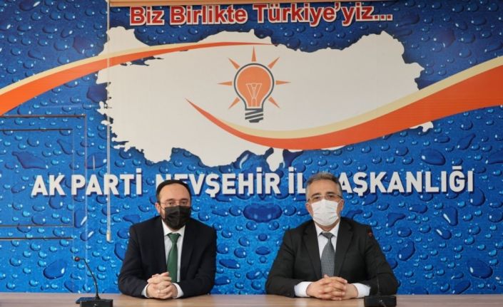 Başkan Savran, AK Parti İl Başkanı Kemikkıran’a hayırlı olsun ziyaretinde bulundu