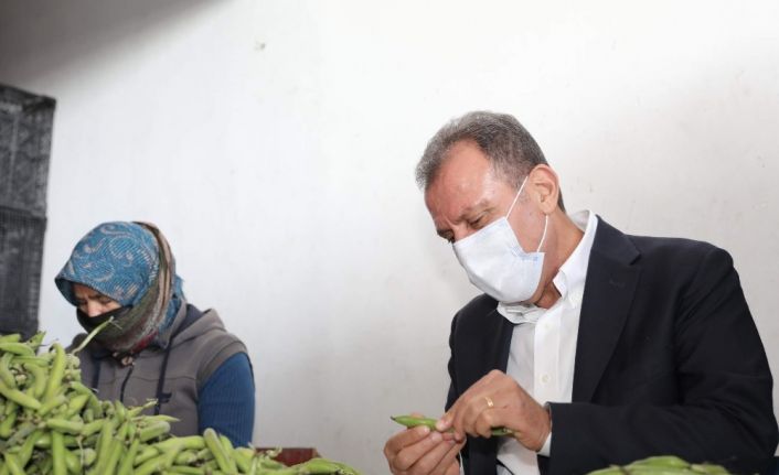 Başkan Seçer, Silifke’de incelemelerde bulundu, esnafla buluştu