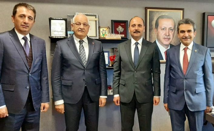 Belediye Başkanı Doğru projelerini Milletvekili Erdoğan’a anlattı