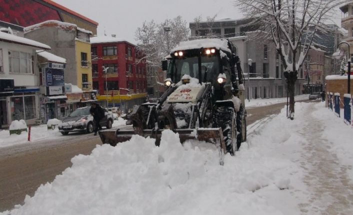 Bilecik’i etkisi altına kar hayatı olumsuz etkiledi