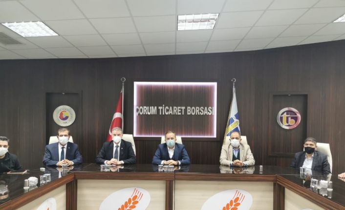 Çorum tarımı genel müdürlerin katılımı ile masa yatırıldı