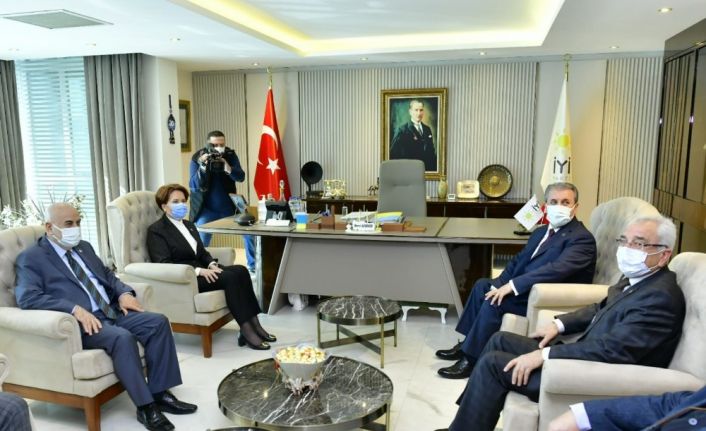 Destici’den Akşener’e ’yeni anayasa’ ziyareti