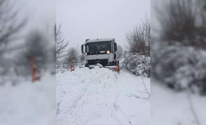 Devrek’te 40 köy yolu ulaşıma kapandı