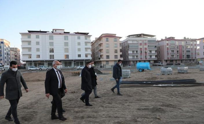 Dilucu şehitleri anıt parkında çalışmalar devam ediyor