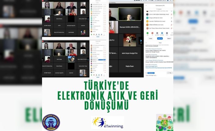 eAtık ve geri dönüşümü hakkında farkındalık kazanıyor ve kazandırıyorlar