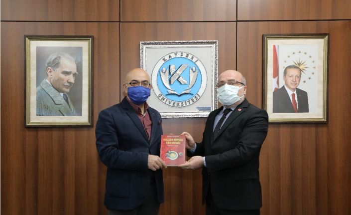 Erciyes A.Ş. Yönetim Kurulu Başkanı Cıngı, Rektör Karamustafa’yı Ziyaret Etti