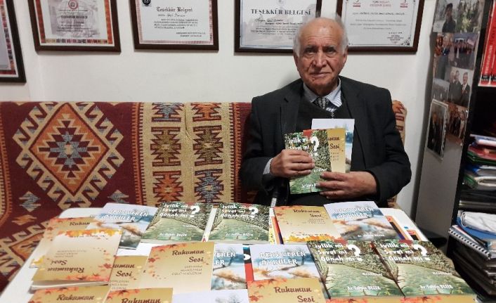 Eskişehirli 82 yaşında emekli avukat şair-yazar Tahsin Bezek’in yedi eseri yayımlandı