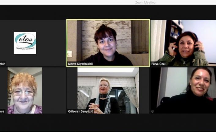 ETOS online ingilizce derslerine başladı