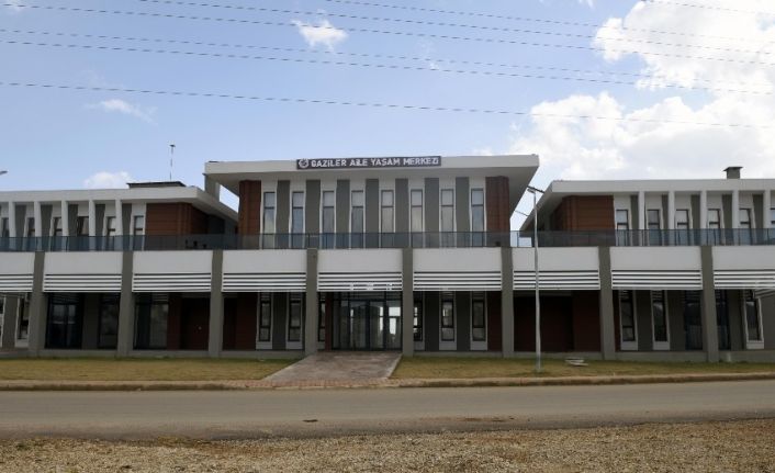 Gaziler’e inşa edilen aile yaşam merkezi 18 Mart’ta açılıyor