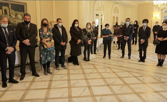Hocalı Katliamı’nda hayatını kaybedenler için Azerbaycan’ın Paris Büyükelçiliği’nde anma töreni düzenlendi