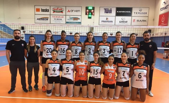 Kadınlar Voleybol 1. Lig B Grubu: Merinos-OSB Teknik Koleji: 3-1