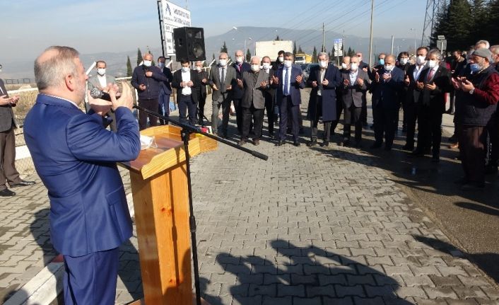 Karabük Organize Sanayi Bölgesi Camii için temel atma töreni yapıldı