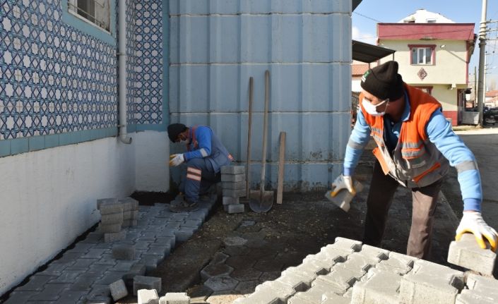 Kırsal mahallelerde üstyapı çalışmaları