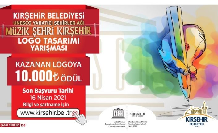 Kırşehir Belediyesinden 10 bin lira ödüllü logo yarışması