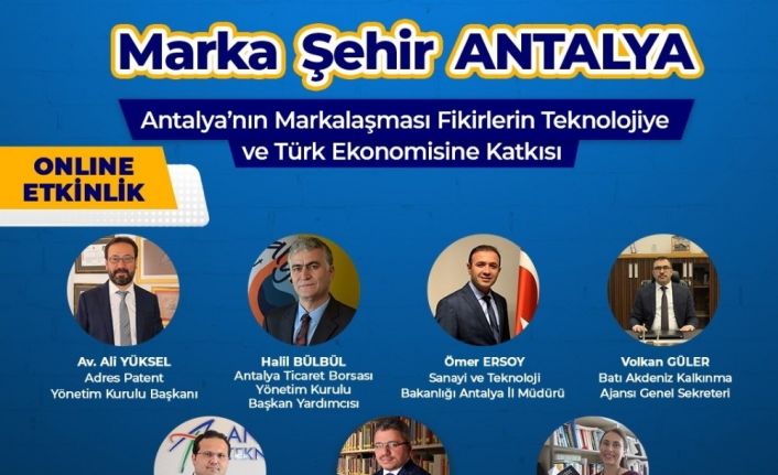 Marka şehir Antalya, katma değeri üç sac ayağına yayacak