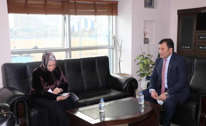 Milletvekili Hülya Atçı Nergis, Gençlik ve Spor İl Müdürlüğü’nü ziyaret etti