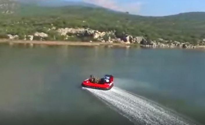 Milli parkın uçan teknesi görücüye çıktı