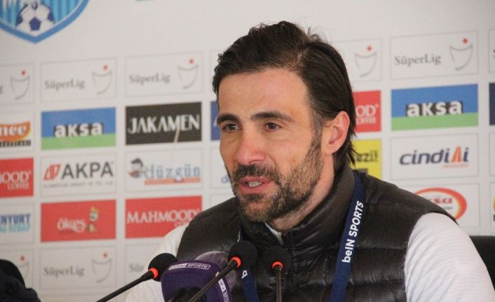 Ömer Erdoğan: "Zor bir deplasmanda 3 puan aldığımız için çok mutluyuz"