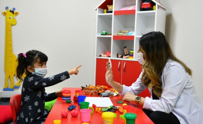 Özel eğitim merkezi, çocukların hayata tutunmasına destek oluyor