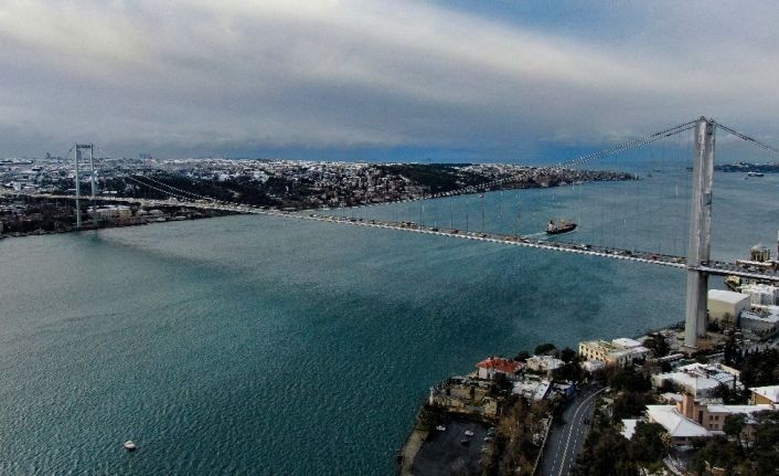 (ÖZEL)İstanbul semalarından masalsı görüntüler