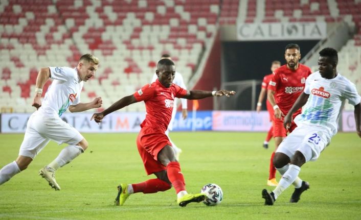 Rizespor ile Sivasspor 18. randevuda