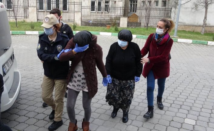 Samsun’da 10 günlük bebeğini sokağa terk eden kadın ile annesi adliyede