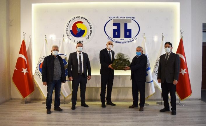 Sanayi ve Teknoloji İl Müdürü Bayramer, Aydın Ticaret Borsası’nı ziyaret etti