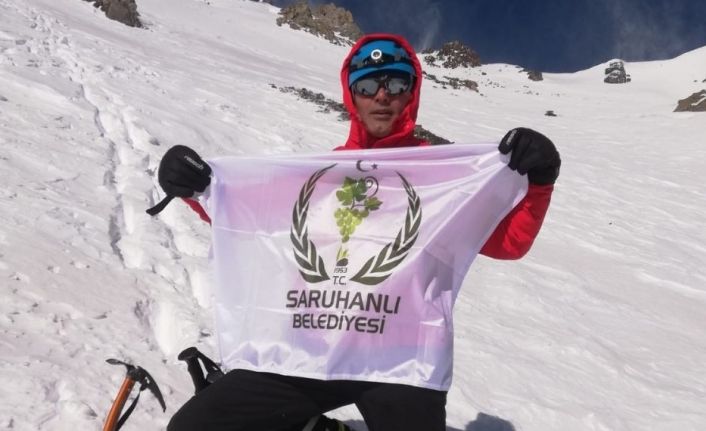 Saruhanlı Belediyesi Erciyes’in zirvesinde